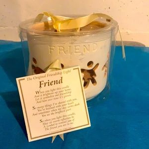 FRIEND Ceramic Candle Holder